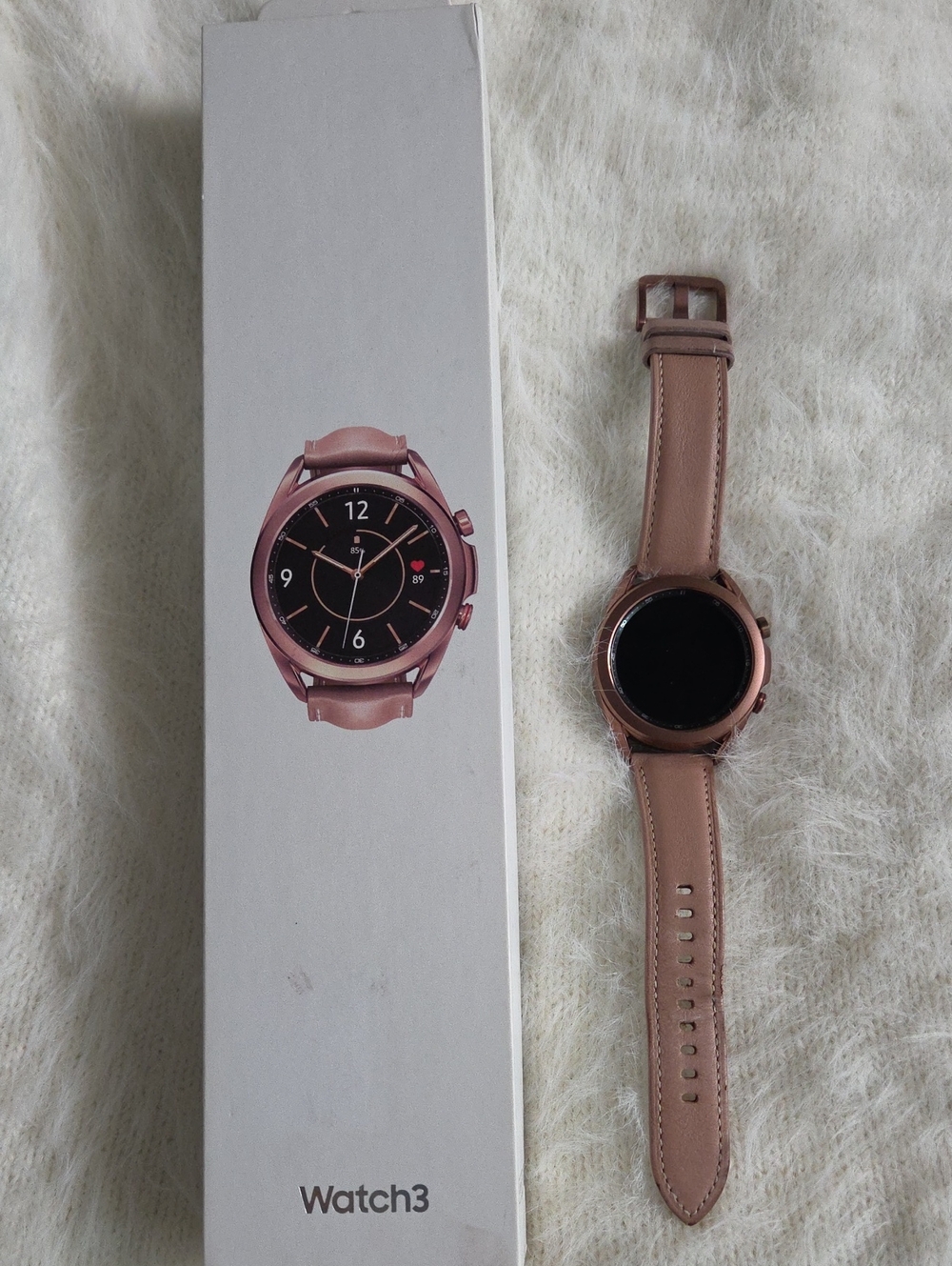 Samsung Round Smartwatch in Mystic Bronze
